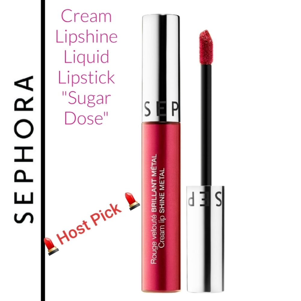 🆕️ Sephora Cream Lipshine Lipstick Sugar Dose